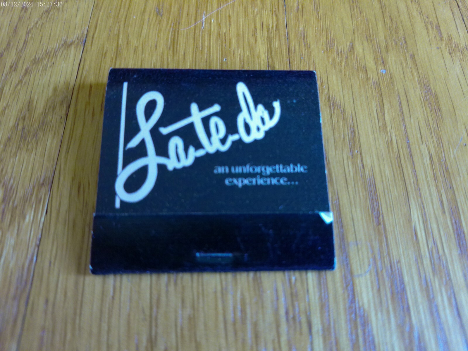 Vintage La-Te-Da Matchbook Key West FL La Terraza De Marti Collectible 1980-90\'s