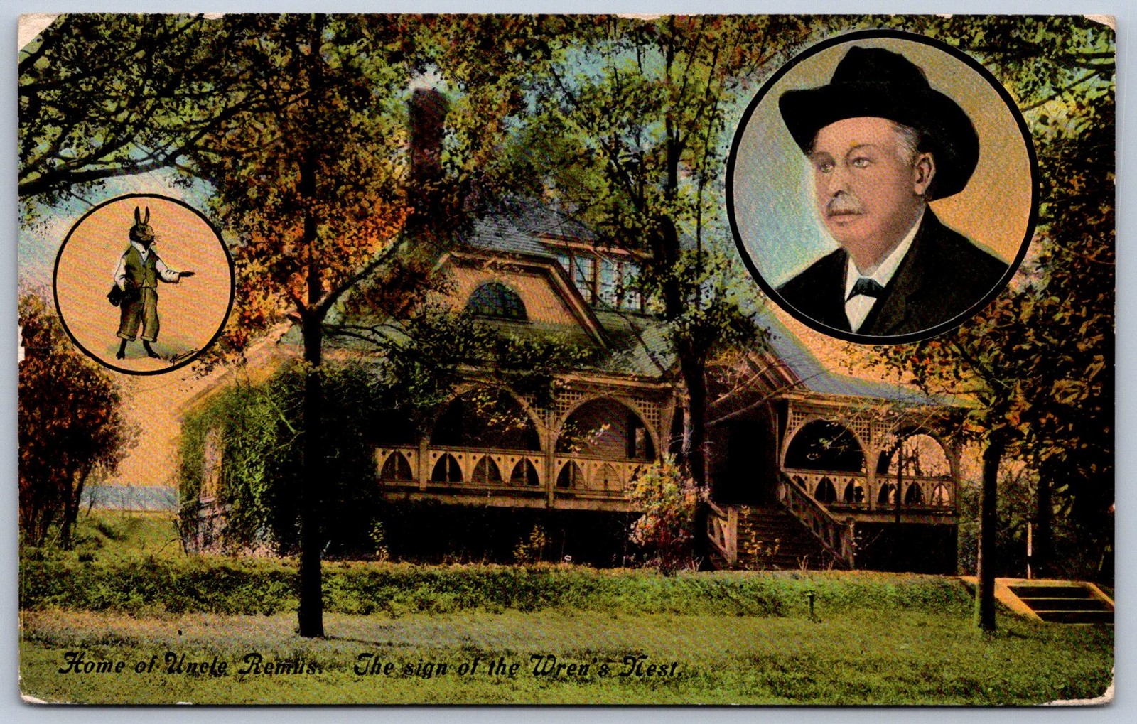 K29/ Atlanta Georgia Postcard c1910 Wrens Nest Home of Uncle Remus 240
