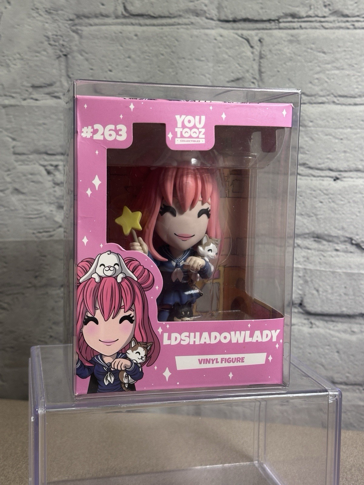 RARE YouTooz LDShadowLady #263 YouTube Vinyl Collectible No Sleeve DAMAGED BOX RARE YouTooz LDShadowLady #263 YouTube Vinyl Collectible No Sleeve DAMAGED BOX