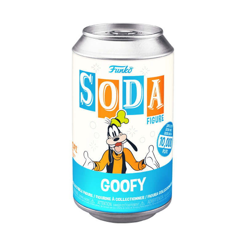 Funko Soda Walt Disney\'s Goofy Vinyl Figure Common 1/8400 New Sealed Funko Soda Walt Disney\'s Goofy Vinyl Figure Common 1/8400 New Sealed