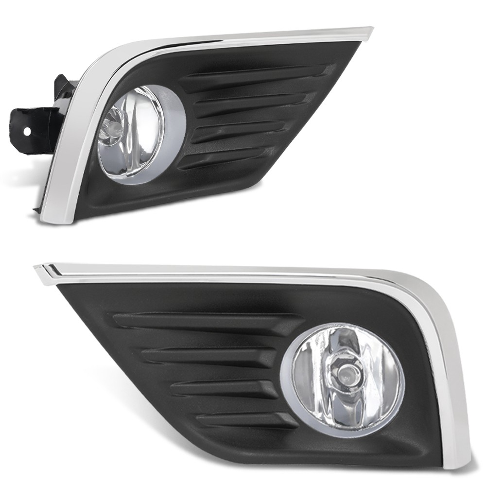 For 2016-2018 Nissan Altima 4Dr Front Bumper Fog Lights Lamps Assembly L+R