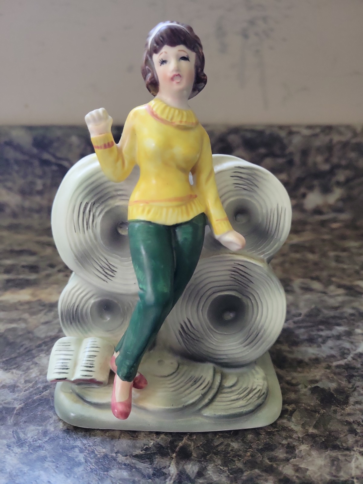 Vintage Relpo DANCING TEENAGE GIRL PLANTER Samson Imports #5437A 1963 Vintage Relpo DANCING TEENAGE GIRL PLANTER Samson Imports #5437A 1963