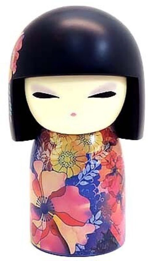 Kimmidoll Japanese Kokeshi Doll Girl Figure L Size KYOKA (Kyōka) - Japan Exclus