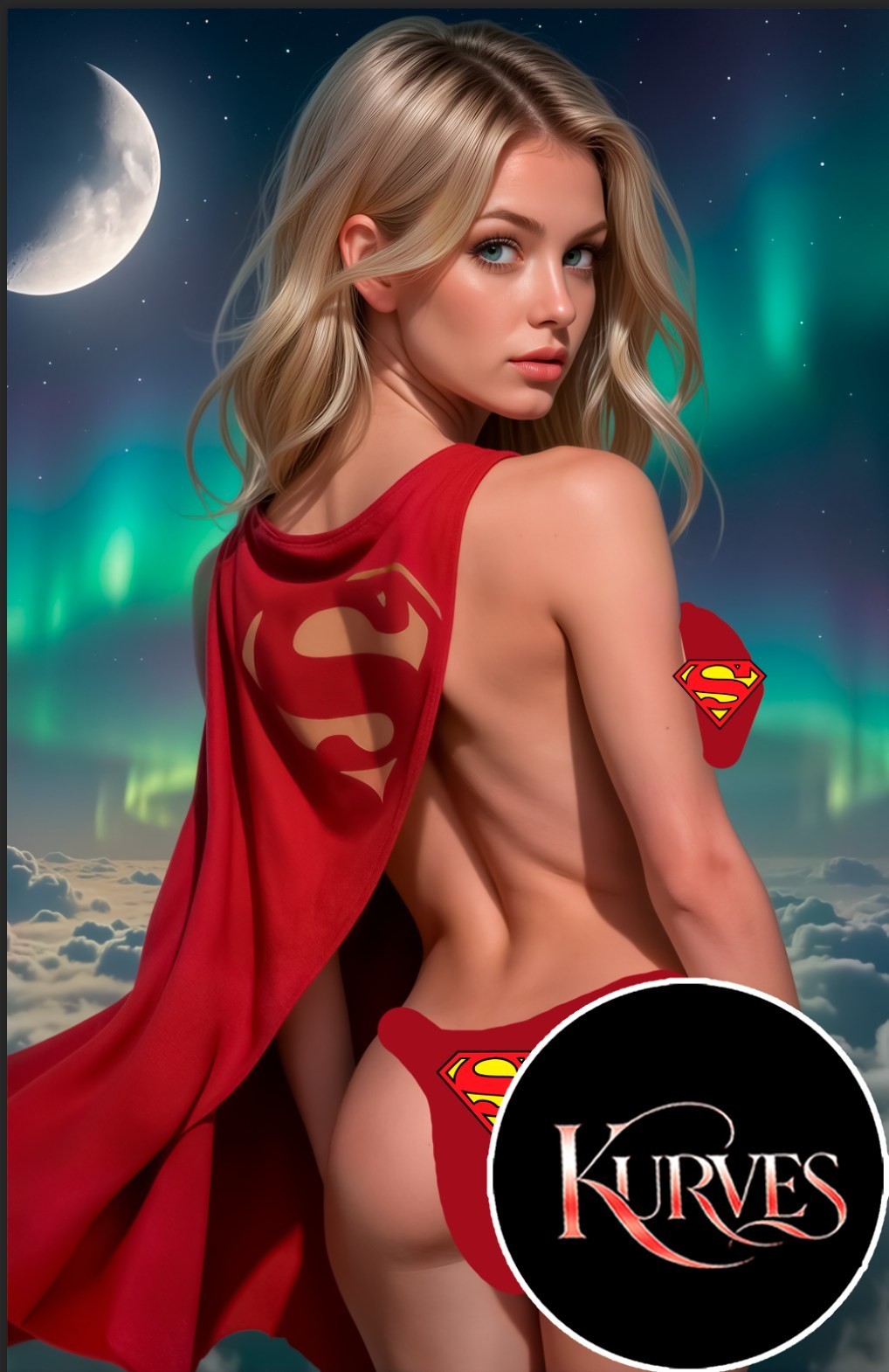 SUPERGIRL V6 | VIRGIN NOTI | SINGLE COVER PRINT | KURVES COMICS