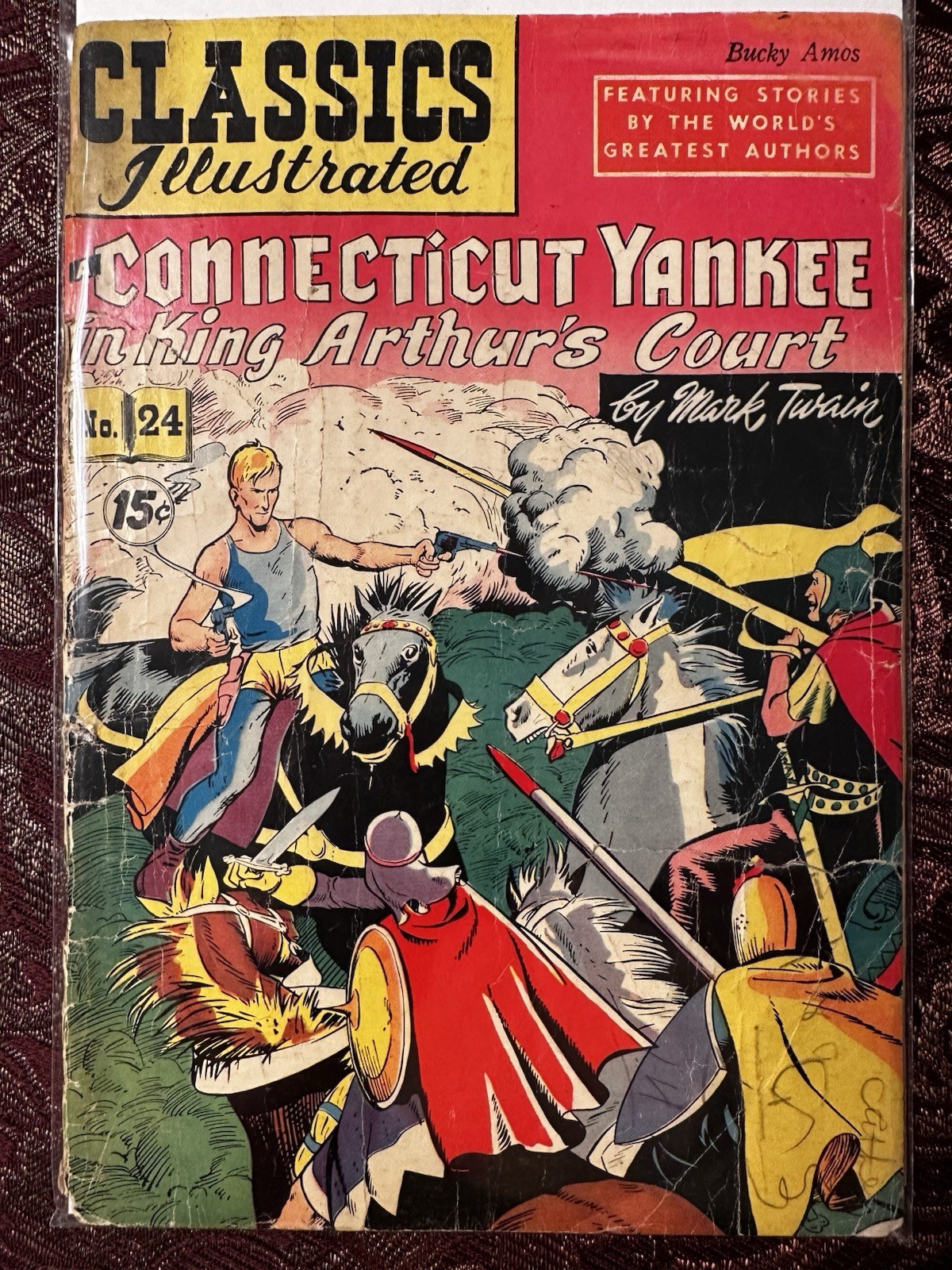 Lot of 10 Classics Illustrated & Classics Illustrated Junior - Bagged & Boarded