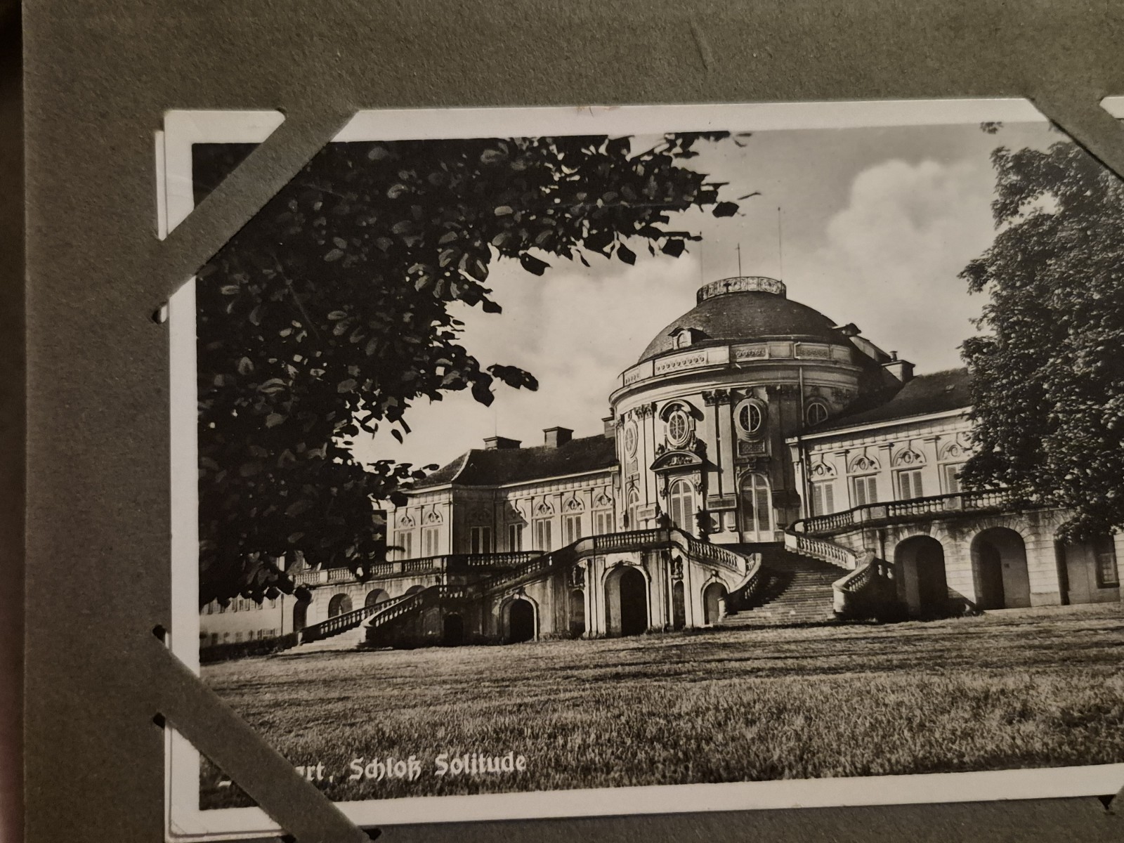Antique German post card album with 80 cards landscapes buildings posted stamps Antique German post card album with 80 cards landscapes buildings posted stamps