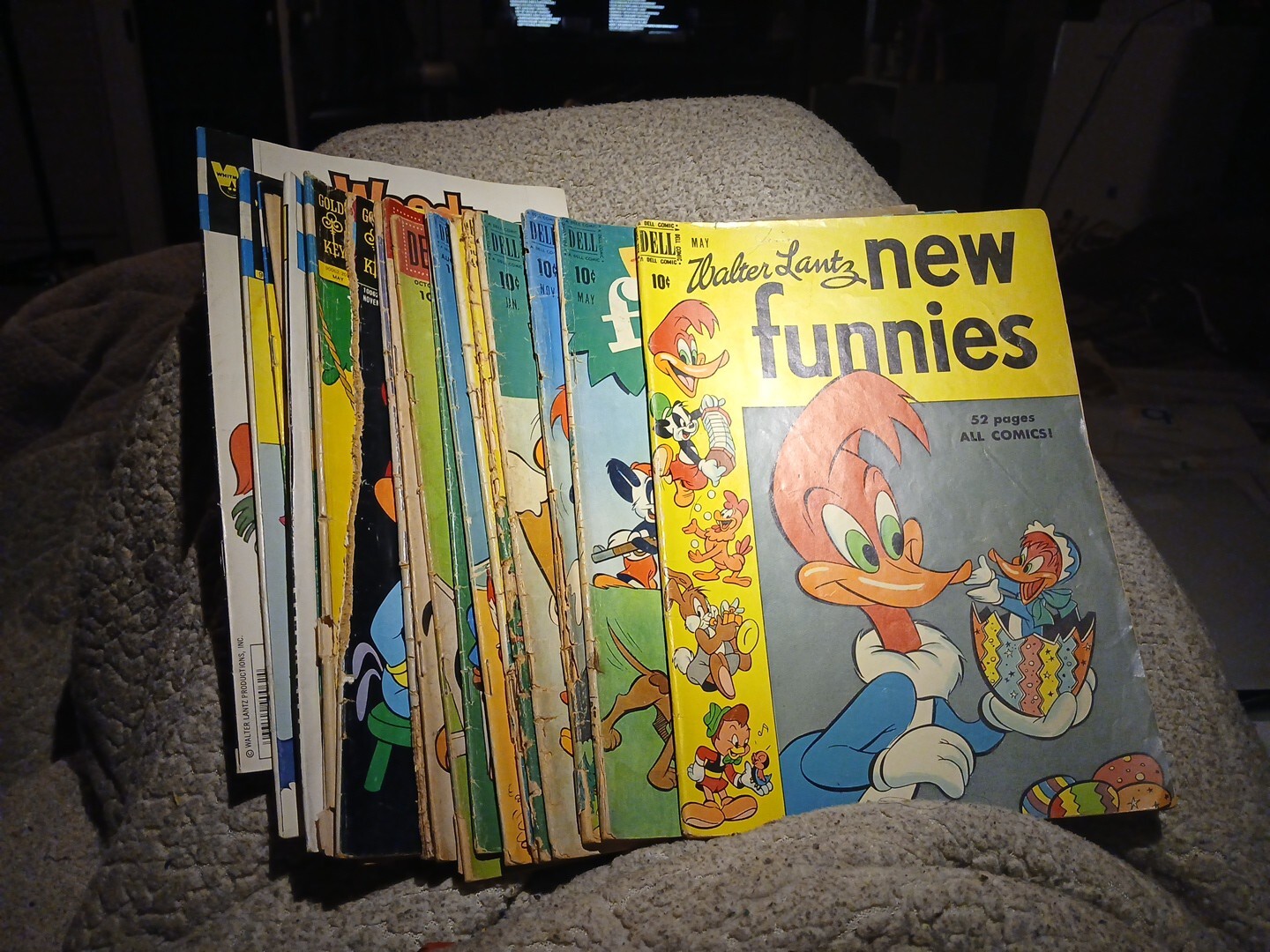New Funnies Woody Woodpecker 19 Issue Golden Silver Bronze Age Comics Lot The New Funnies Woody Woodpecker 19 Issue Golden Silver Bronze Age Comics Lot The