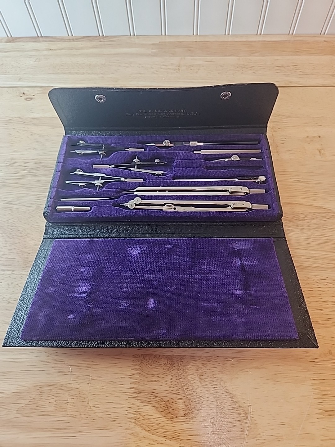 Vintage Dietzgen Universal Drafting Tool Set Germany US Zone INCOMPLETE Case Vintage Dietzgen Universal Drafting Tool Set Germany US Zone INCOMPLETE Case