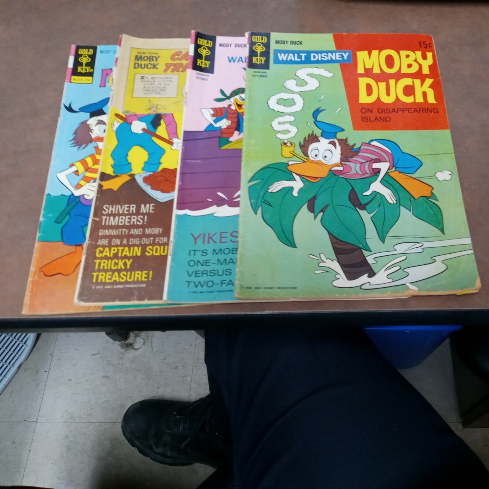 Moby Duck 3 7 9 26 Bronze Age Disney Gold Key Comics Slot Run Set Collection Moby Duck 3 7 9 26 Bronze Age Disney Gold Key Comics Slot Run Set Collection