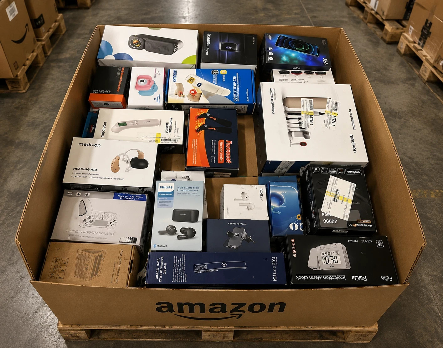 Amazon Supreme Overstock Mystery Box Deluxe Reseller Merchandise