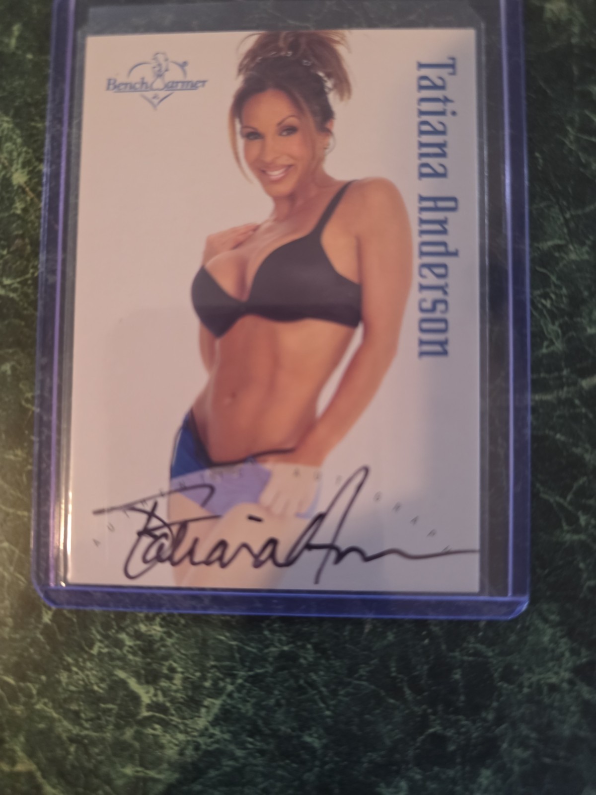 2002 Bench Warmers Tatiana Anderson Auto Autograph 2002 Bench Warmers Tatiana Anderson Auto Autograph