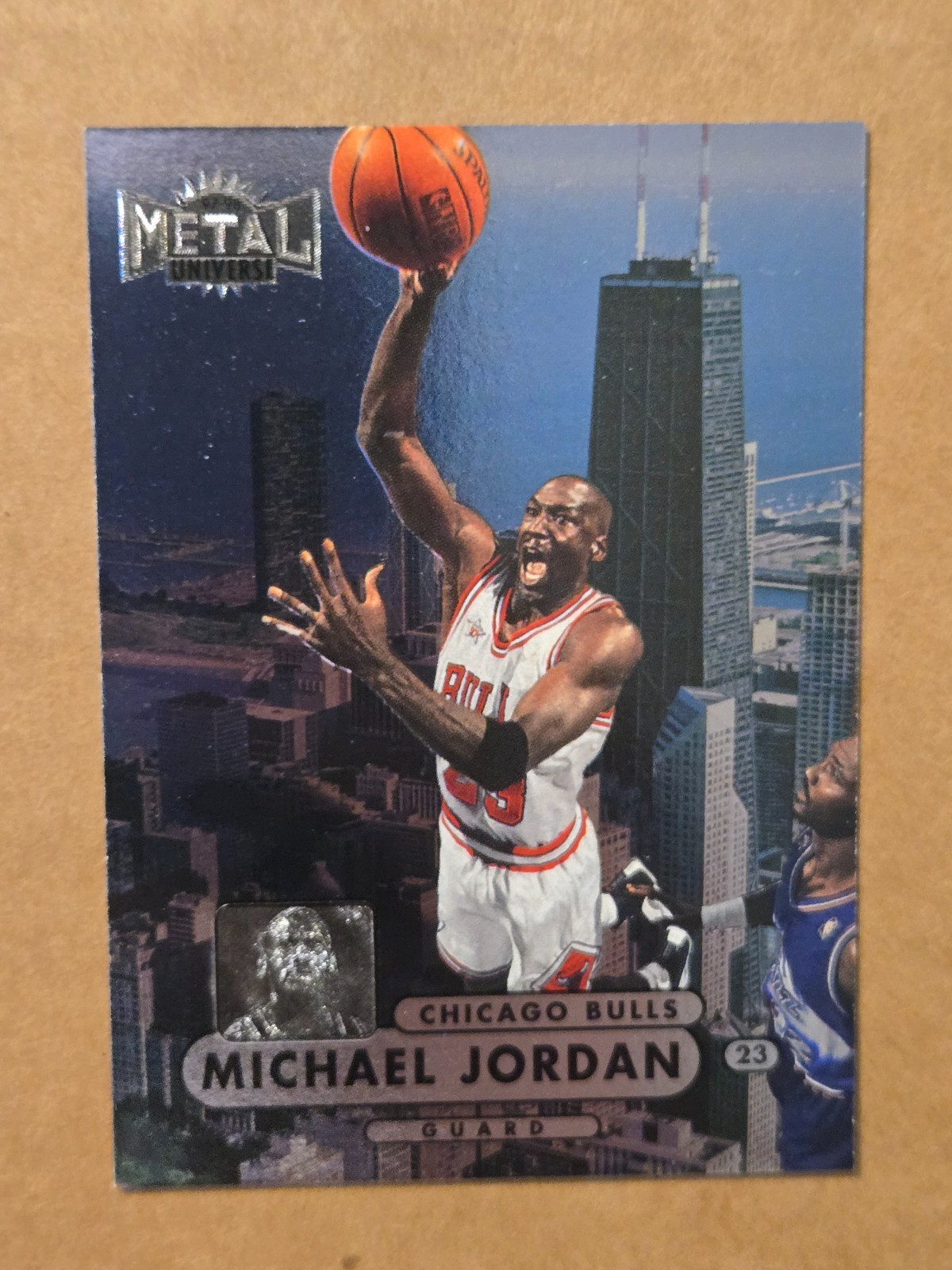 1997-98 Skybox Metal Universe Championship Michael Jordan #23 Chicago Bulls