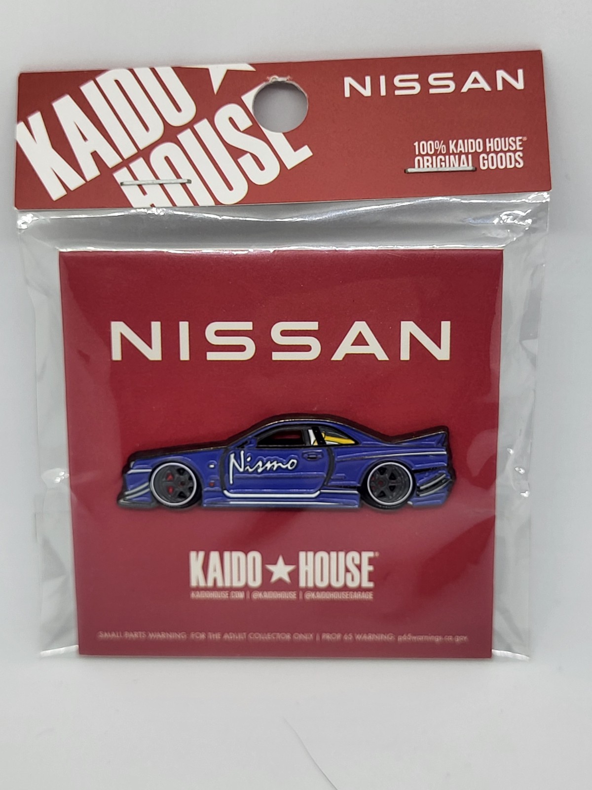 Kaido House Blue Skyline R34 Pin Rare