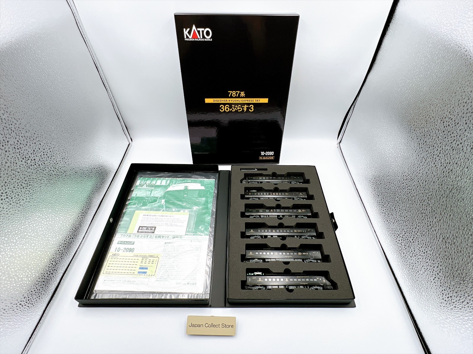 KATO N Gauge 787 Series 36 Plus 3 6-Car Set Model Train 10-2090 New Japan Import