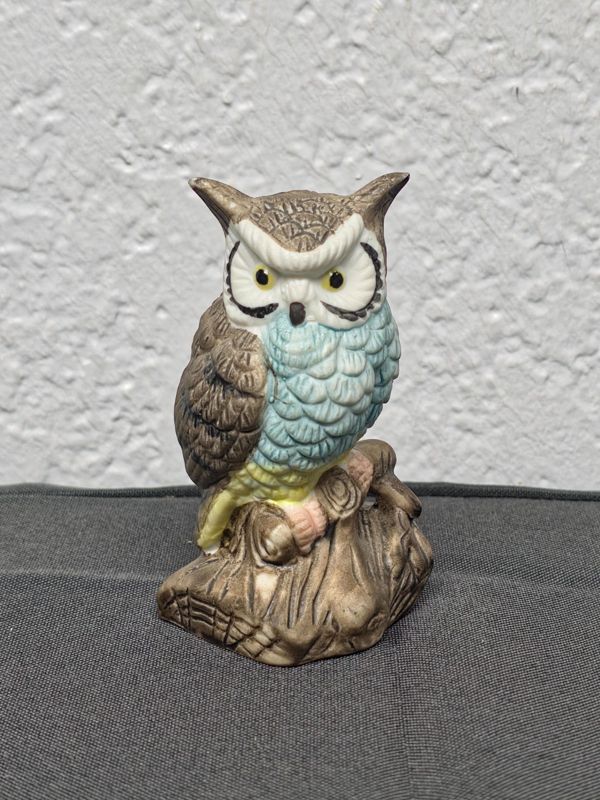 Vtg 1979 Enesco Ceramic Owl Figurine 4.5\