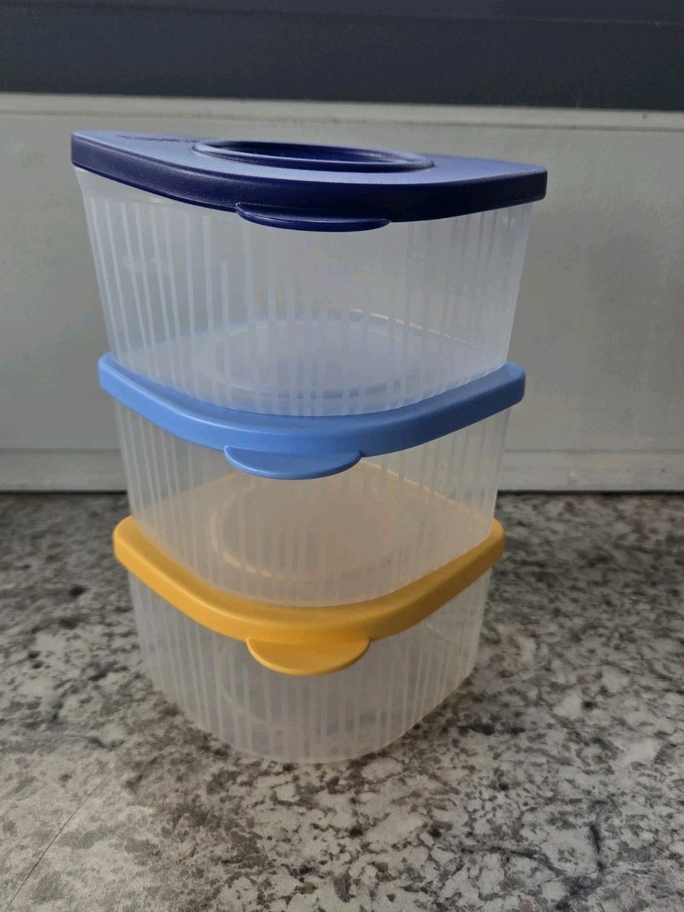 Tupperware Fresh 'N Cool Small Containers-Set of 3 Tupperware Fresh 'N Cool Small Containers-Set of 3