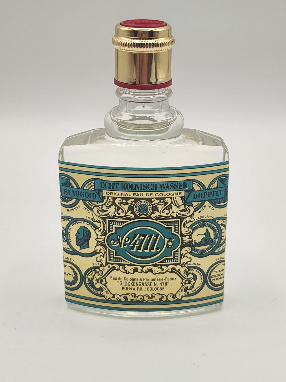 Vintage 4711 Original Eau de Cologne Echt Koelnisch Wasser Bottle 40ml 1.4 oz Vintage 4711 Original Eau de Cologne Echt Koelnisch Wasser Bottle 40ml 1.4 oz