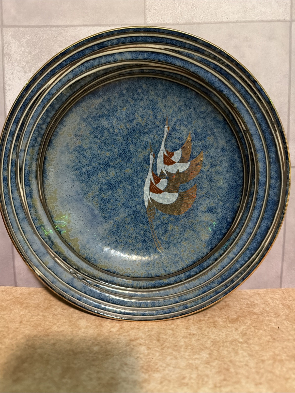 Vintage Japanese Art Pottery 8.5\ Vintage Japanese Art Pottery 8.5\