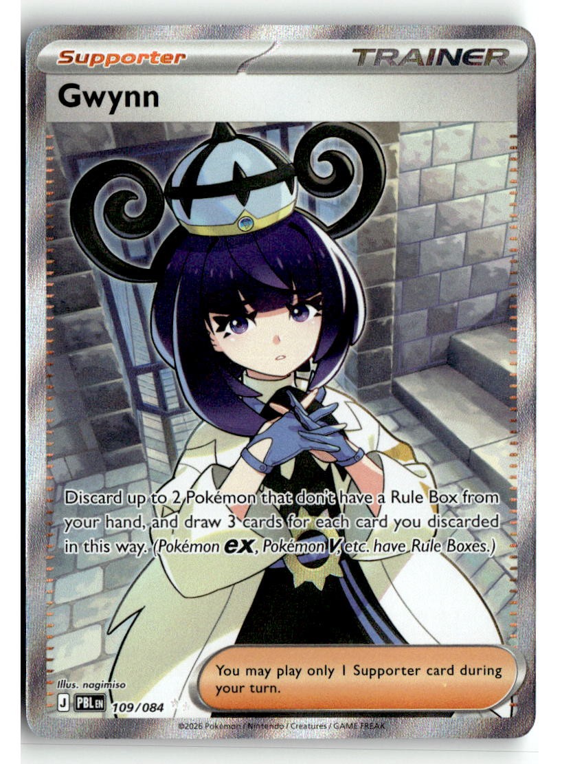 Gwynn Holofoil [PBL - 109/084] Pokemon