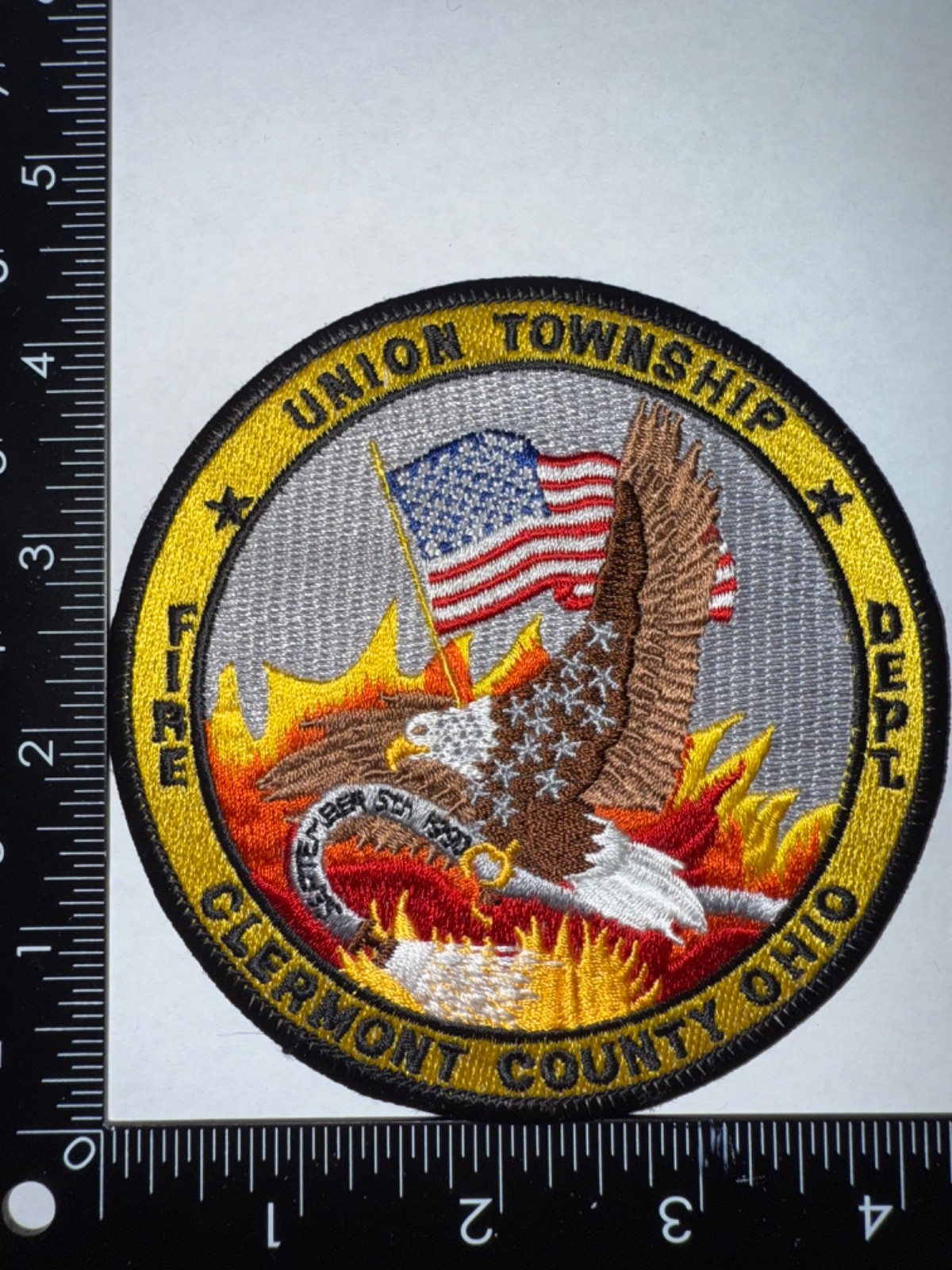 Union Township Twp Fire Patch Clermont County Ohio OH Obsolete Union Township Twp Fire Patch Clermont County Ohio OH Obsolete