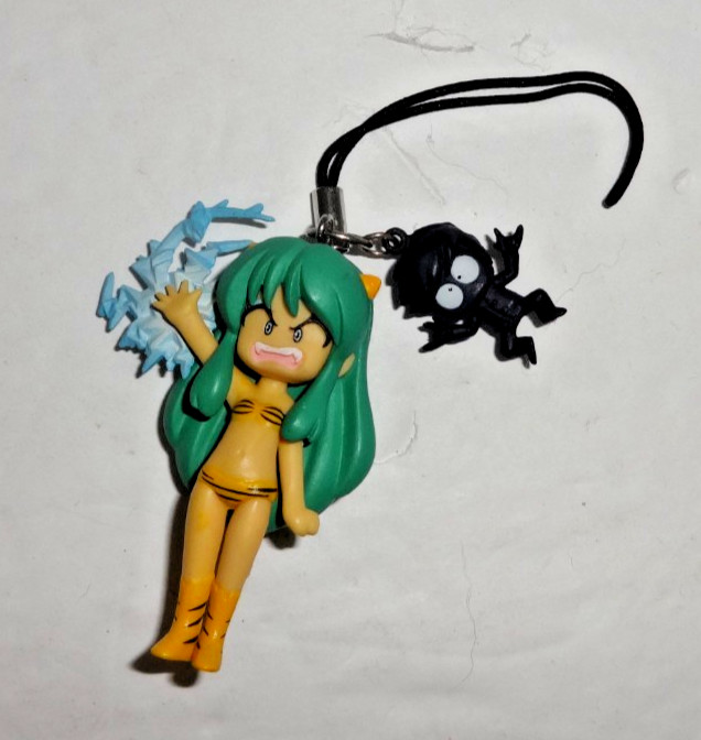Urusei Yatsura LUM Figure Strap Kaiyodo JAPAN ANIME MANGA Keychain Rare Angry Urusei Yatsura LUM Figure Strap Kaiyodo JAPAN ANIME MANGA Keychain Rare Angry
