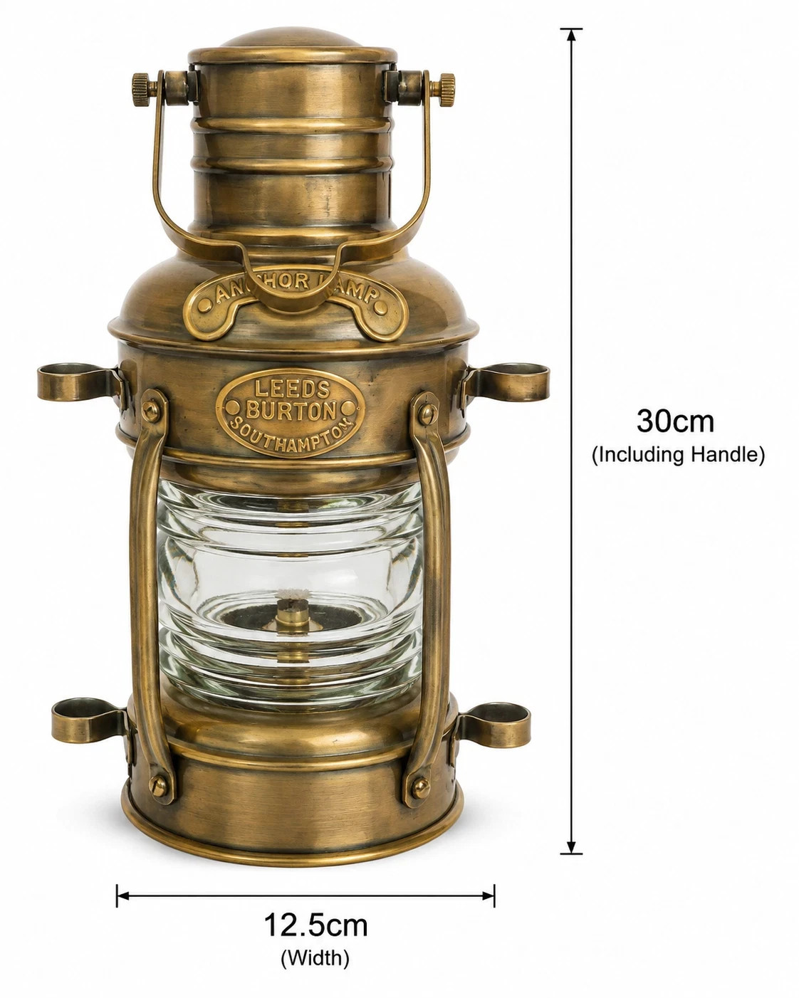 Brass Finish Oil Lamps Antique Nautical Ship Lantern Boat Light 12 Inch
