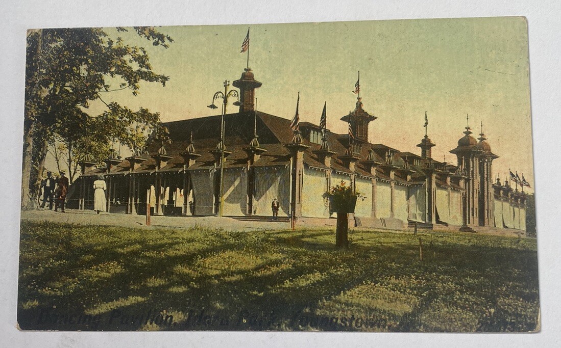 Vintage Postcard c1910 ~ Idora Park Dancing Pavilion ~ Youngstown Ohio OH