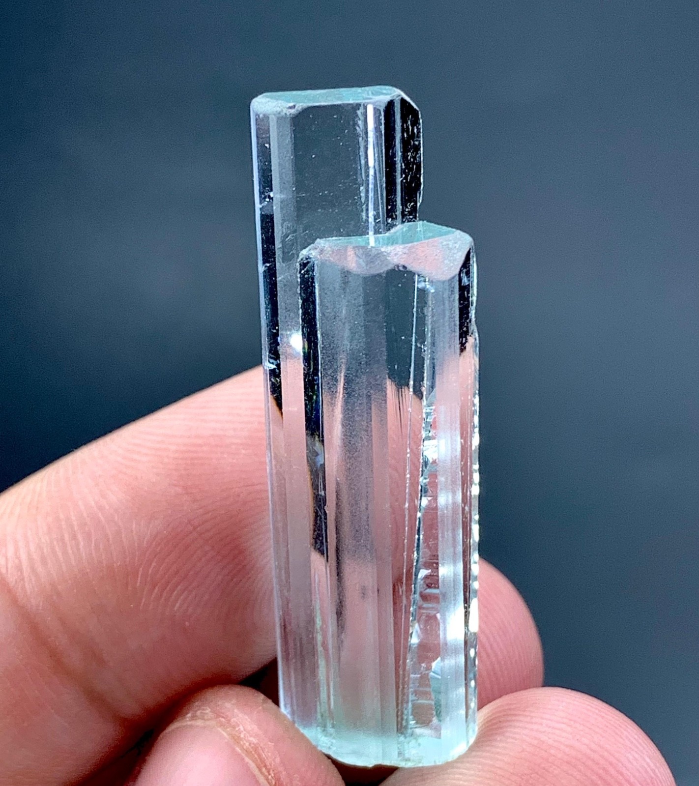 32 Carat Aquamarine crystal specimen from skardu Pakistan