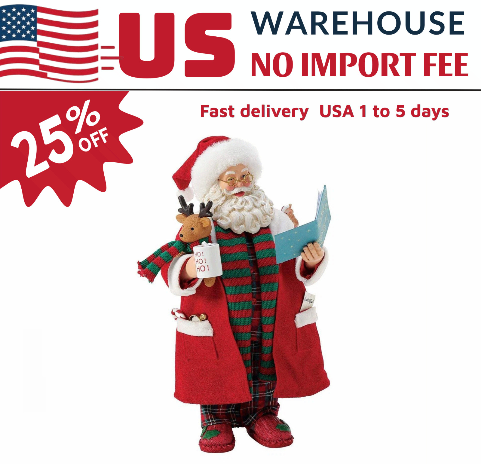 Department 56 Possible Dreams My Favorite Bedtime Story Santa 2025 Figure Department 56 Possible Dreams My Favorite Bedtime Story Santa 2025 Figure