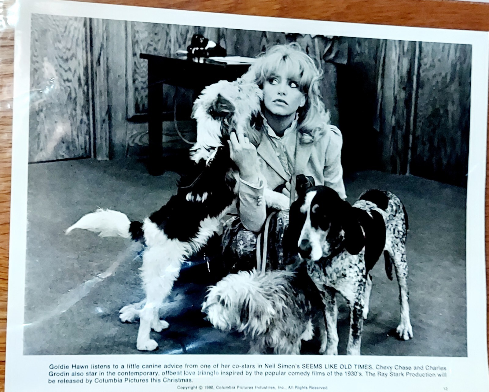 SEEMS LIKE OLD TIMES Original Movie  Scene Still Press Photo 1980