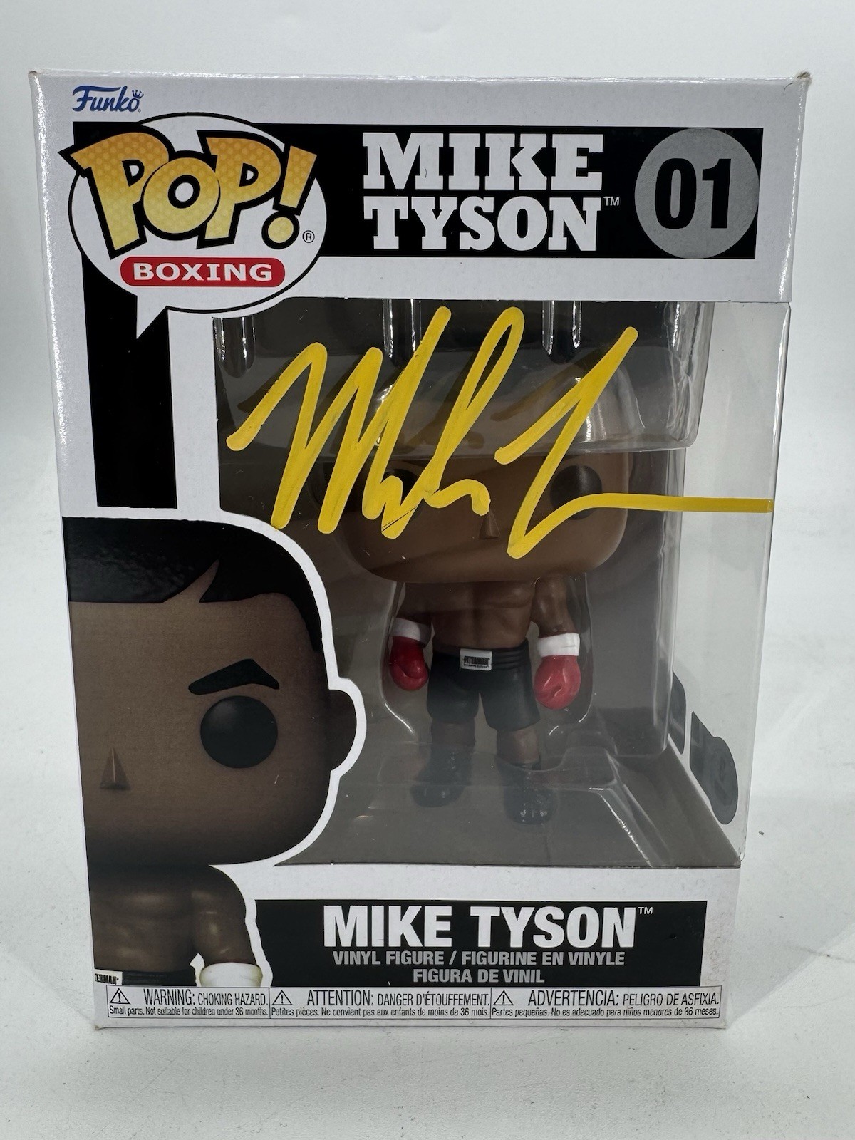 Funko Boxing #01 Mike Tyson POP Authentic Autograph Beckett COA (See Photos) Funko Boxing #01 Mike Tyson POP Authentic Autograph Beckett COA (See Photos)