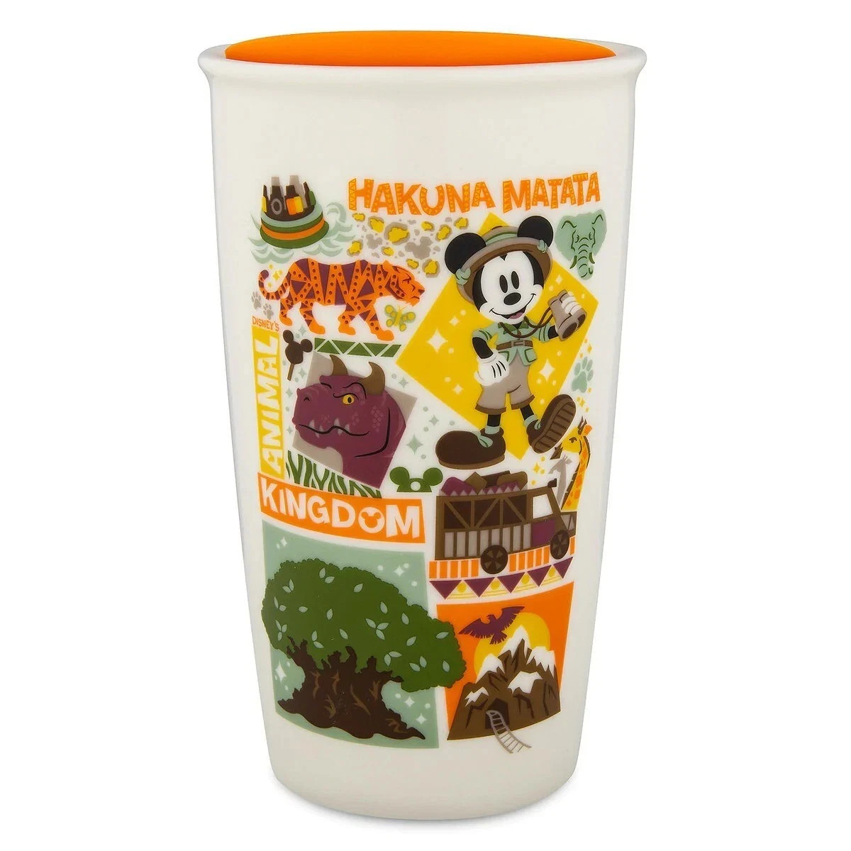 Starbucks Disney's Animal Kingdom Ceramic Travel Tumbler Mug - 12 oz Starbucks Disney's Animal Kingdom Ceramic Travel Tumbler Mug - 12 oz