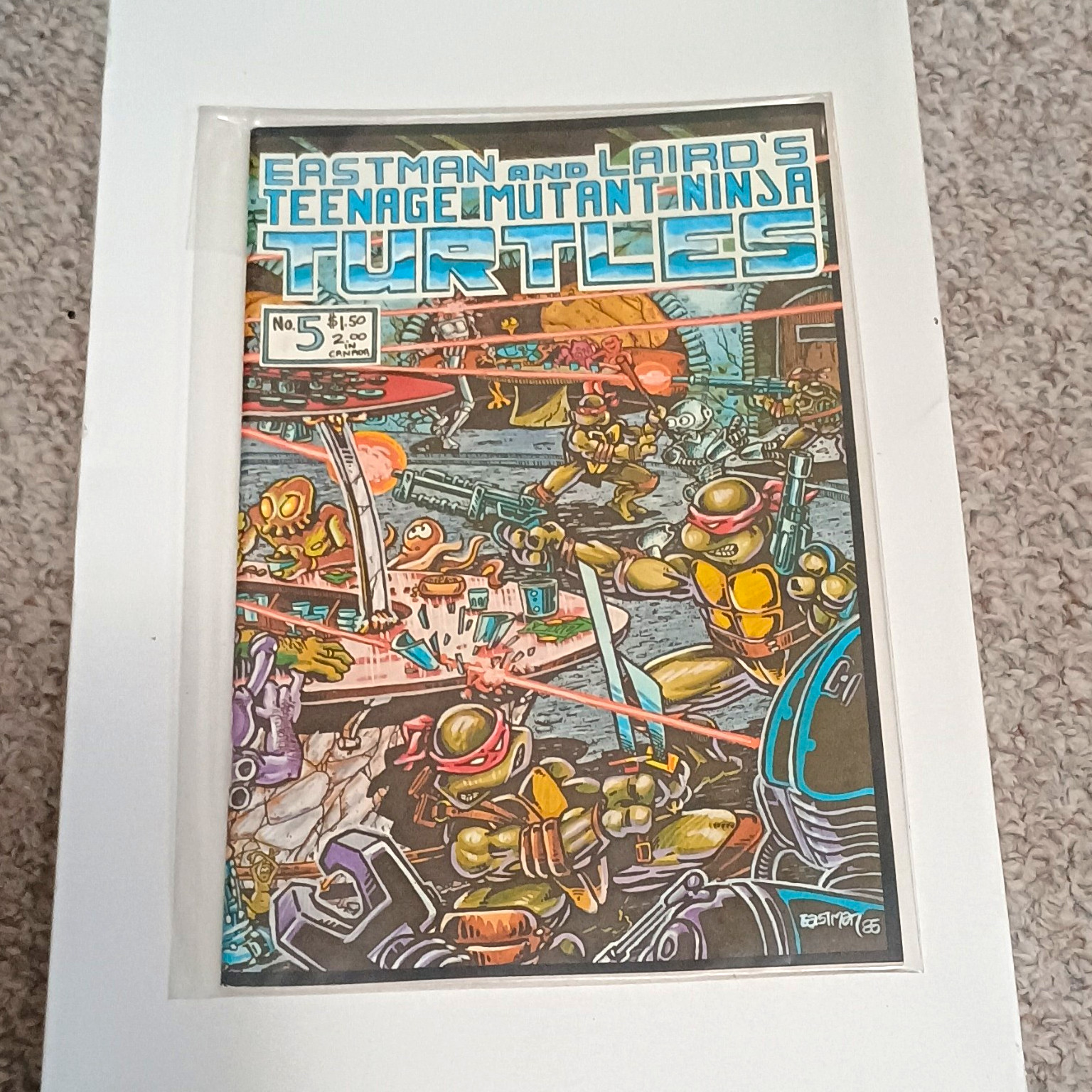 Teenage Mutant Ninja Turtles #5 1985 Eastman & Laird TMNT 