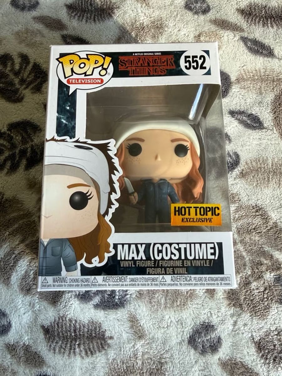 Funko Pop Stranger Things Max (Costume) #552 – Hot Topic Exclusive Vinyl Figure Funko Pop Stranger Things Max (Costume) #552 – Hot Topic Exclusive Vinyl Figure