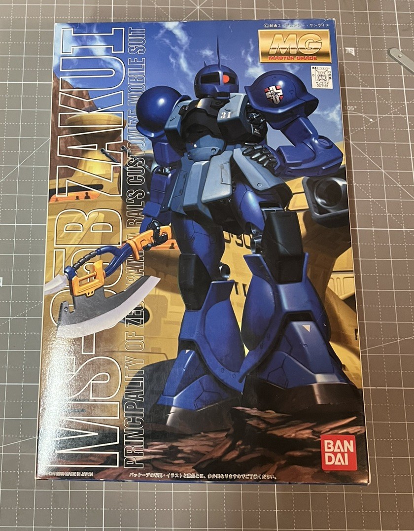 MG 1/100 MS-05B Ramba Ral Zaku I Mobile Suit Gundam Bandai MG 1/100 MS-05B Ramba Ral Zaku I Mobile Suit Gundam Bandai