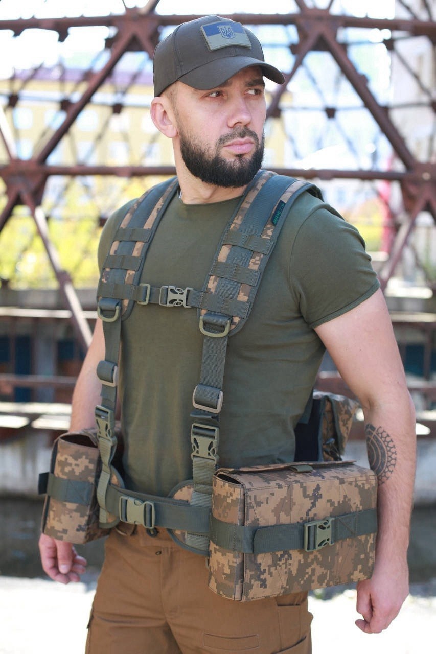 Tactical RPS Belt System MOLLE Cordura Combat PKM Load Bearing Harness Harness Tactical RPS Belt System MOLLE Cordura Combat PKM Load Bearing Harness Harness