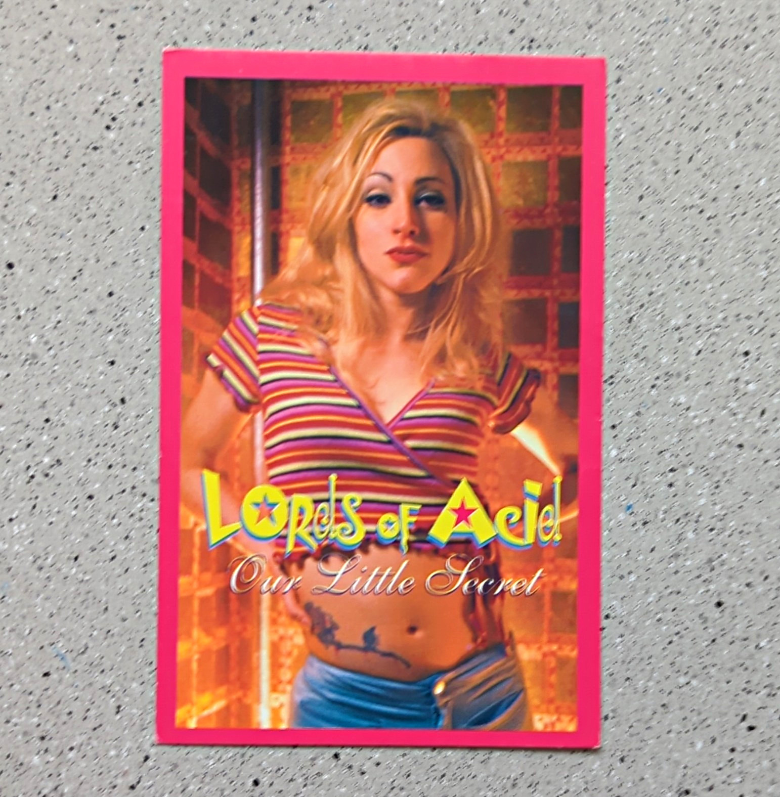Lords of Acid Our Little Secret Promo Postcard Unposted 1997
