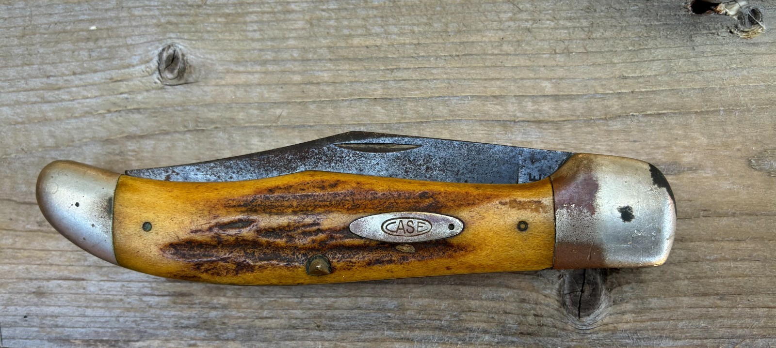 Vintage Case XX Stag Handle Pocket Knife 1940-1948 Vintage Case XX Stag Handle Pocket Knife 1940-1948