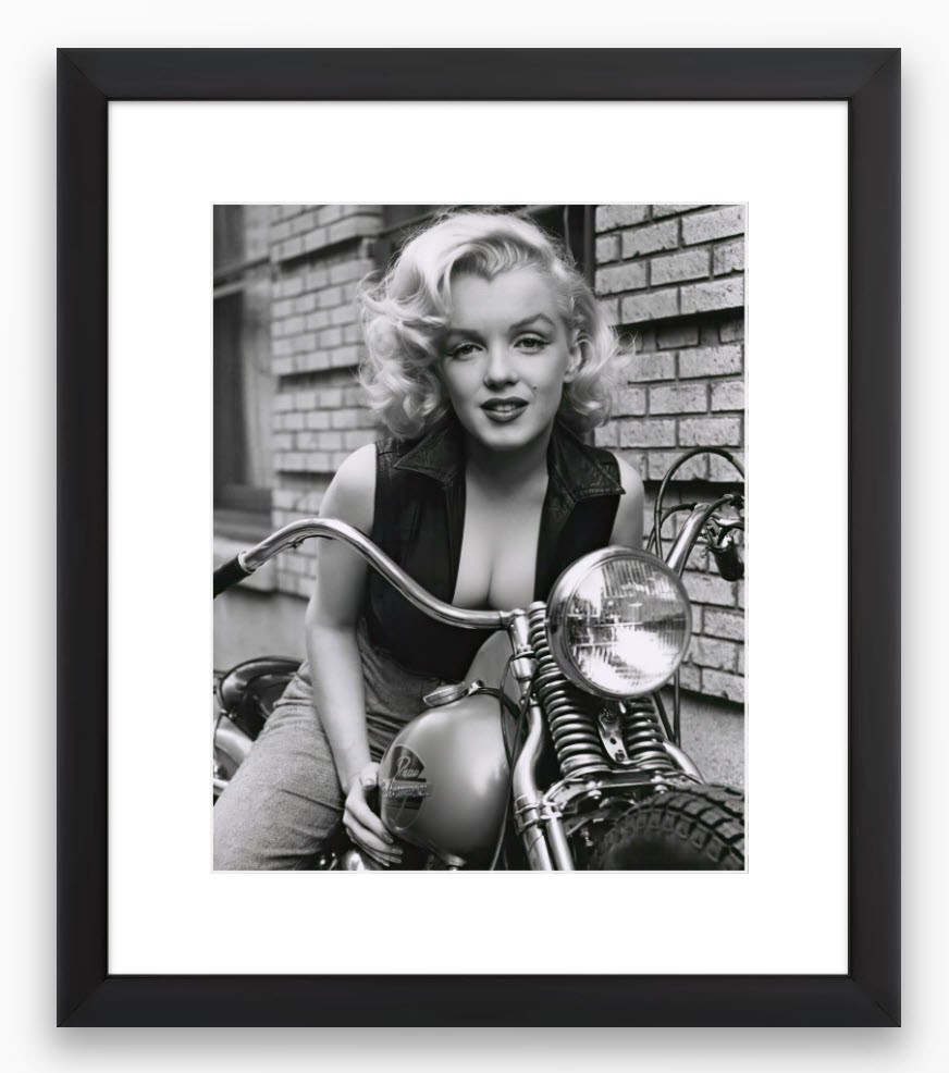 MARILYN MONROE - Photo Print Picture Poster or Canvas Signature Series LE 1/100