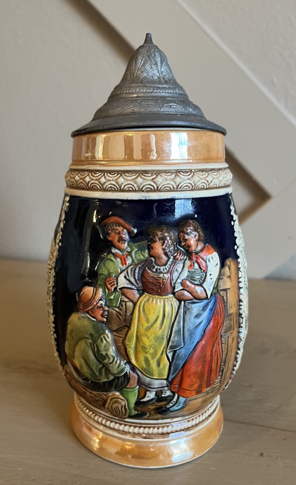 Marzi Remy German Beer Stein Vintage 1950s
