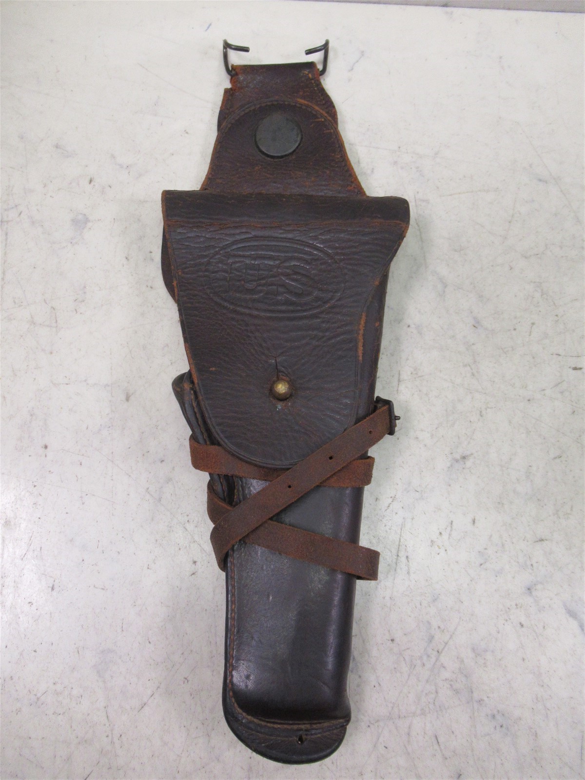 Rare 1911 Dated First Pattern M1912 Cavalry Swivel Holster RIA TCC Colt M1911