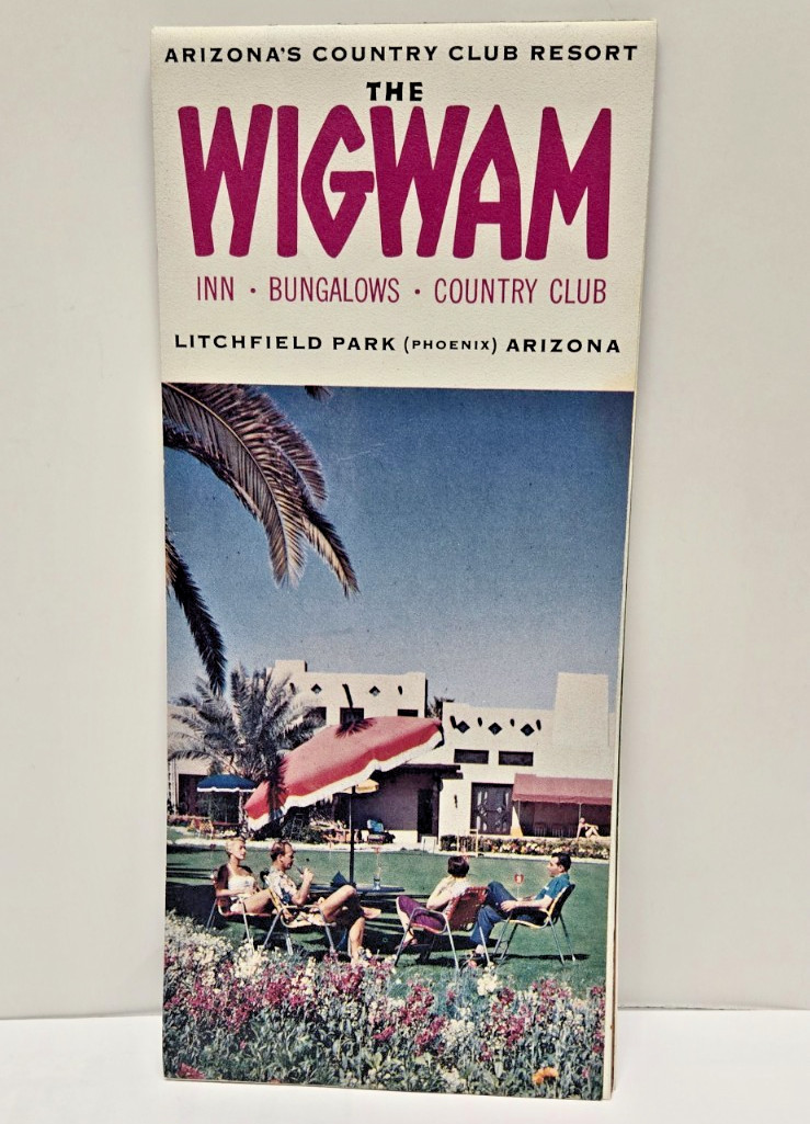 Vintage Wigwam Brochure from 1960 Litchfield Park Arizona