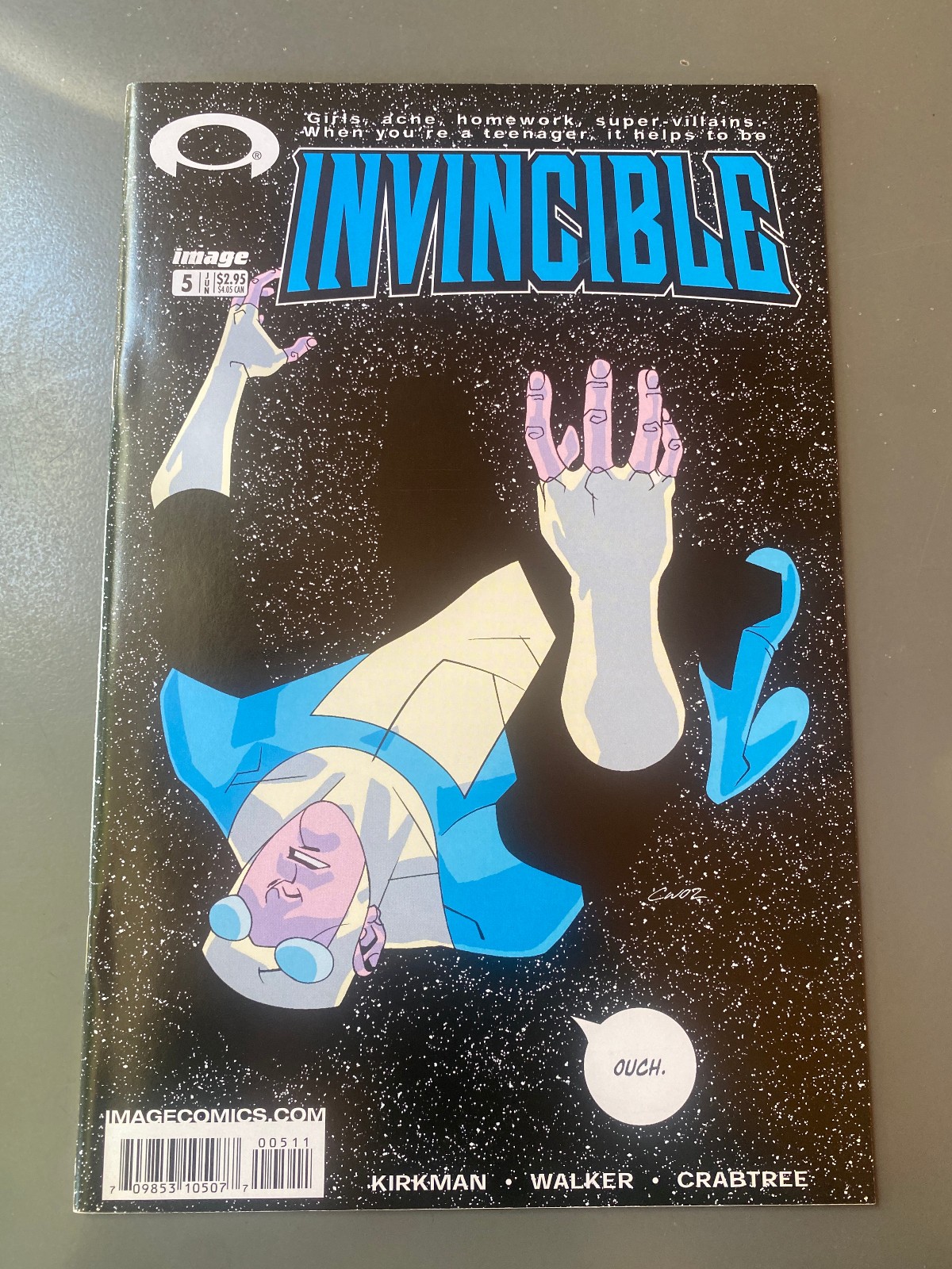 INVINCIBLE #5 (2003) 1ST FULL APP ALLEN THE ALIEN RARE LOW PRINT