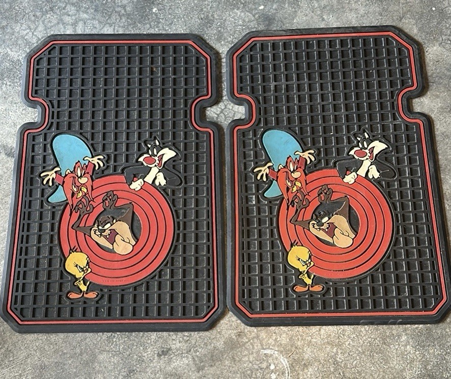 Vintage WB Car Trunk Floor Mats Tweety Sylvester Yosemite Taz Looney Tunes Vintage WB Car Trunk Floor Mats Tweety Sylvester Yosemite Taz Looney Tunes