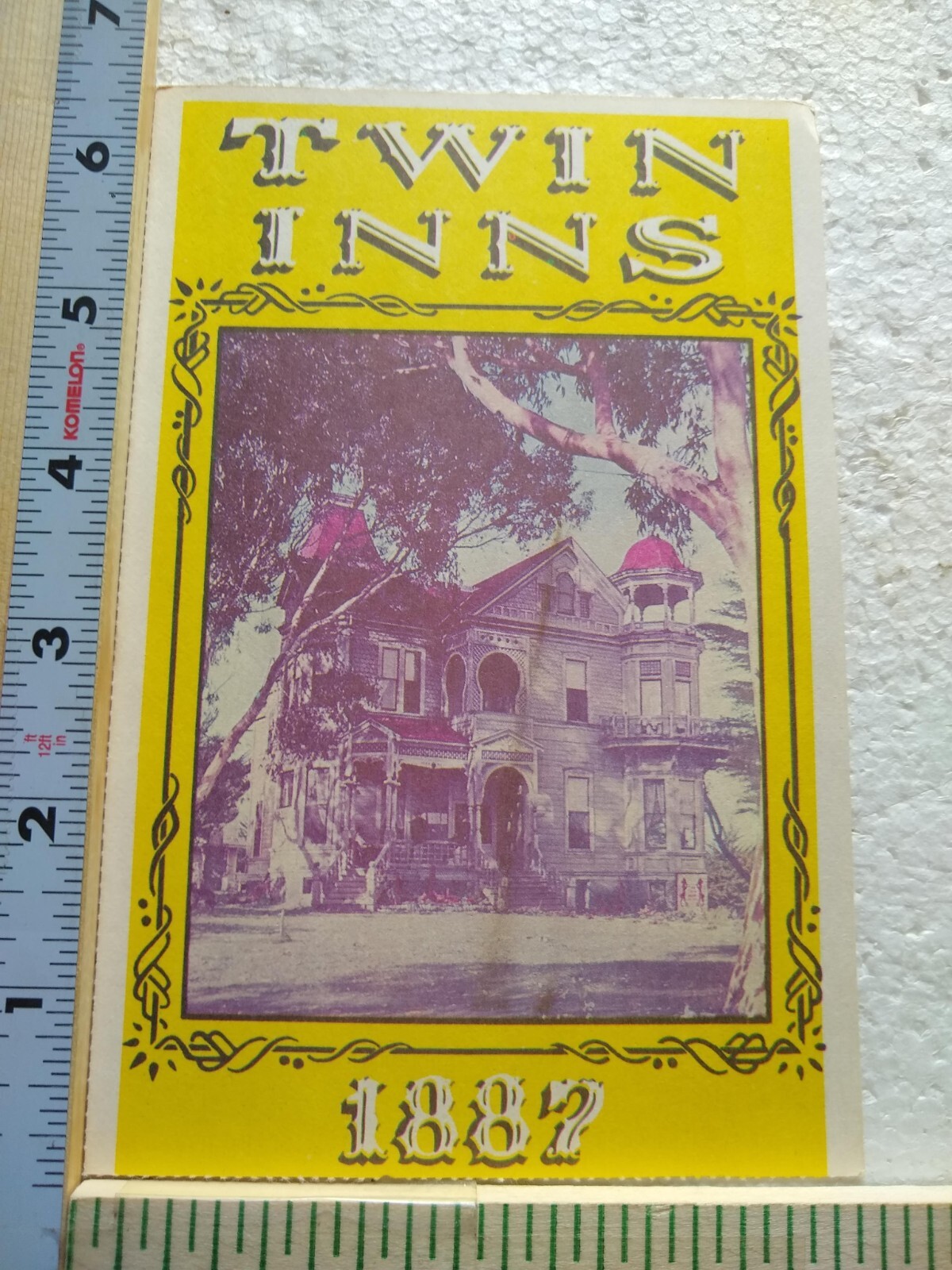 Postcard Twin Inns Carlsbad California USA