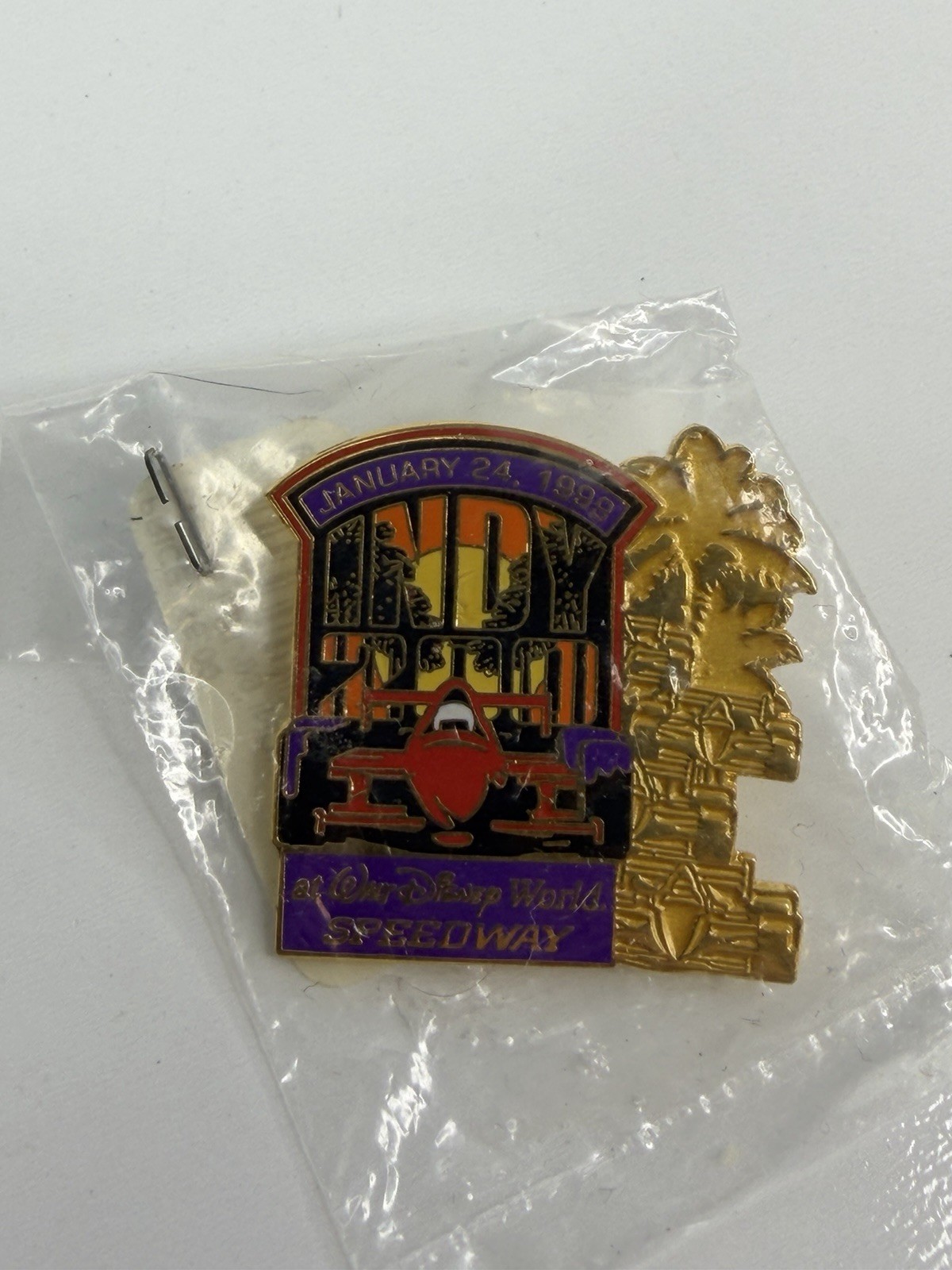 1999 Indy 200 Walt Disney World Speedway Indy Car Racing Lapel Pin 1999 Indy 200 Walt Disney World Speedway Indy Car Racing Lapel Pin