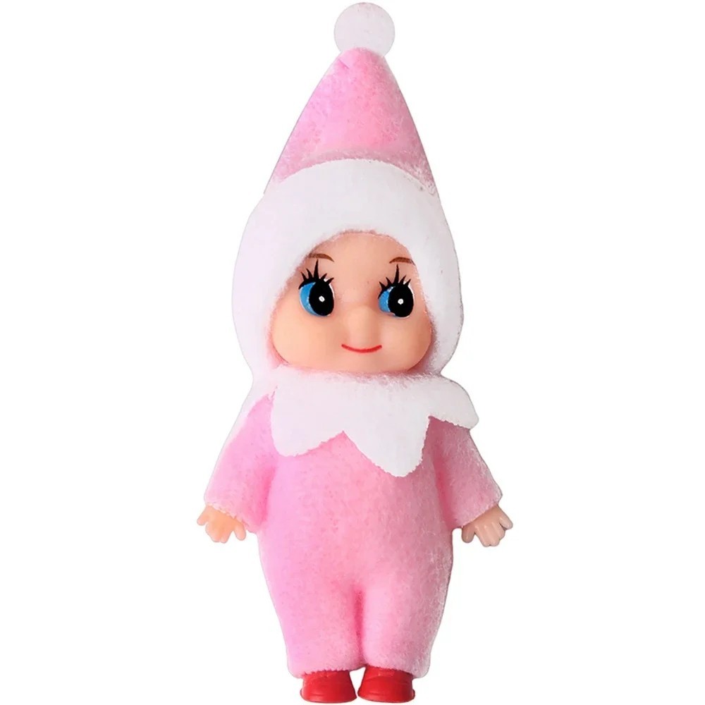 Christmas Elf Doll On The Ledge Baby Elf Plush Felt Xmas Tree Decoration Christmas Elf Doll On The Ledge Baby Elf Plush Felt Xmas Tree Decoration