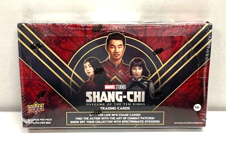 2022 UD Marvel Studios Shang-Chi Legend Of The 10 Rings Factory Sealed Hobby Box 2022 UD Marvel Studios Shang-Chi Legend Of The 10 Rings Factory Sealed Hobby Box