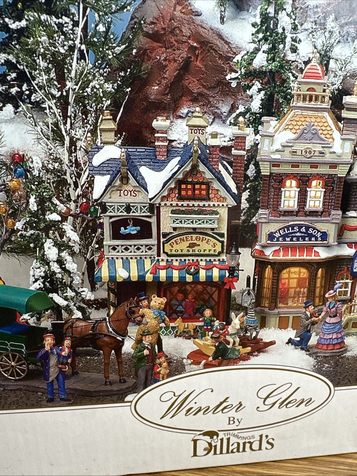 Vintage Lemax Penelope’s Toy Shoppe 2002 With Box Winter Glen By Dillard’s Vintage Lemax Penelope’s Toy Shoppe 2002 With Box Winter Glen By Dillard’s