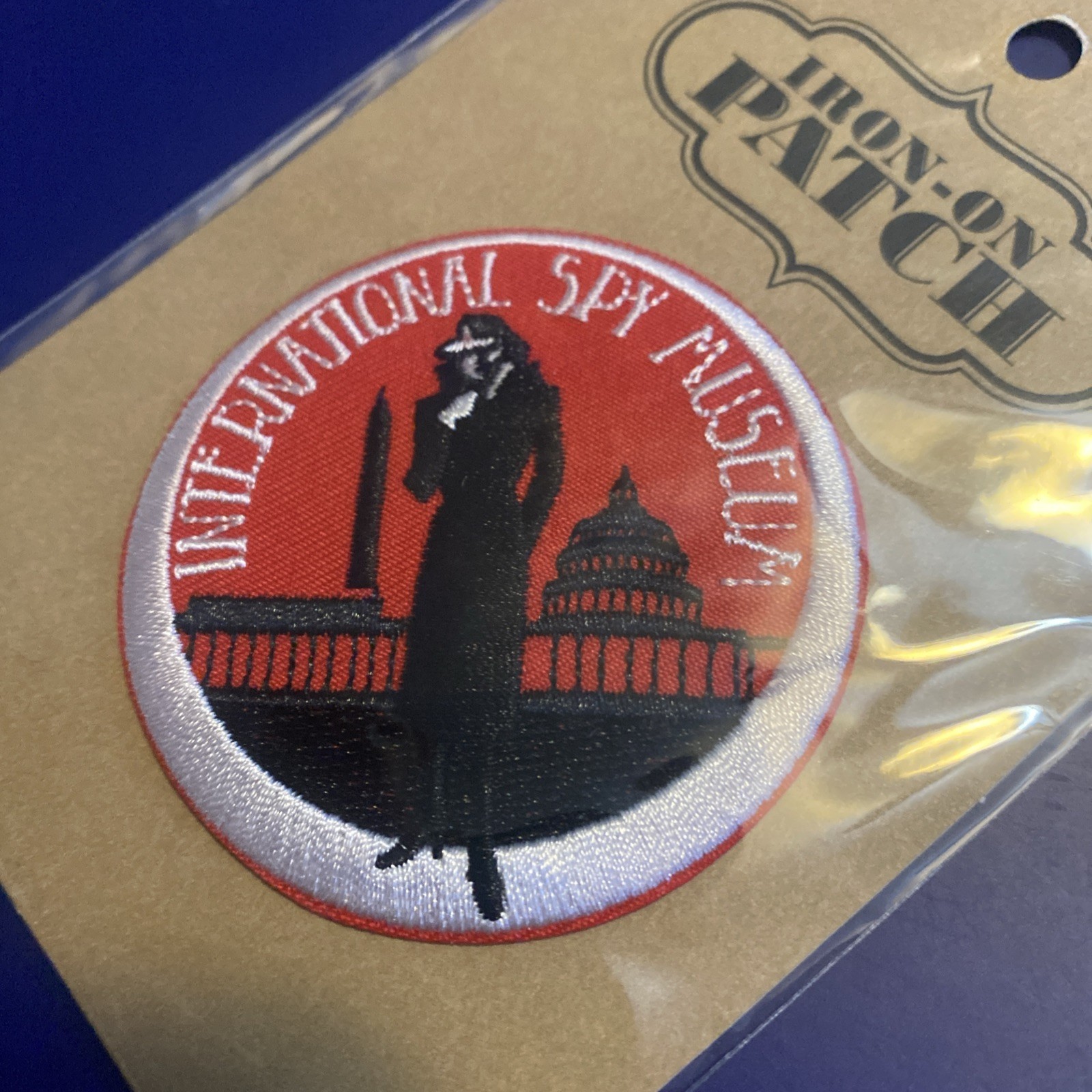 INTERNATIONAl SPY MUSEUM Iron On Patch